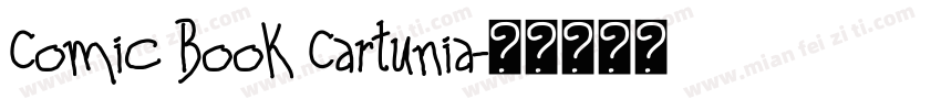 Comic Book Cartunia字体转换